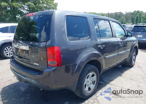 2014 Honda Pilot Lx z USA, uszkodzony, nr VIN 5FNYF4H2XEB012017